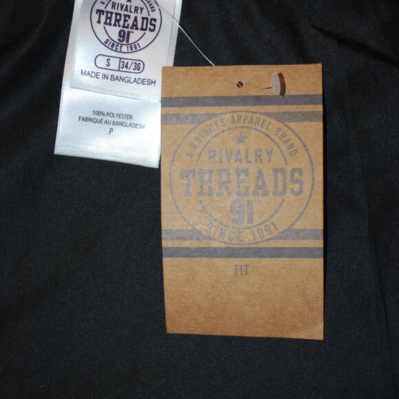 Rivalry Threads Black UCF Central Florida Knights Windbreaker NWT NEW Small - Picture 5 of 7